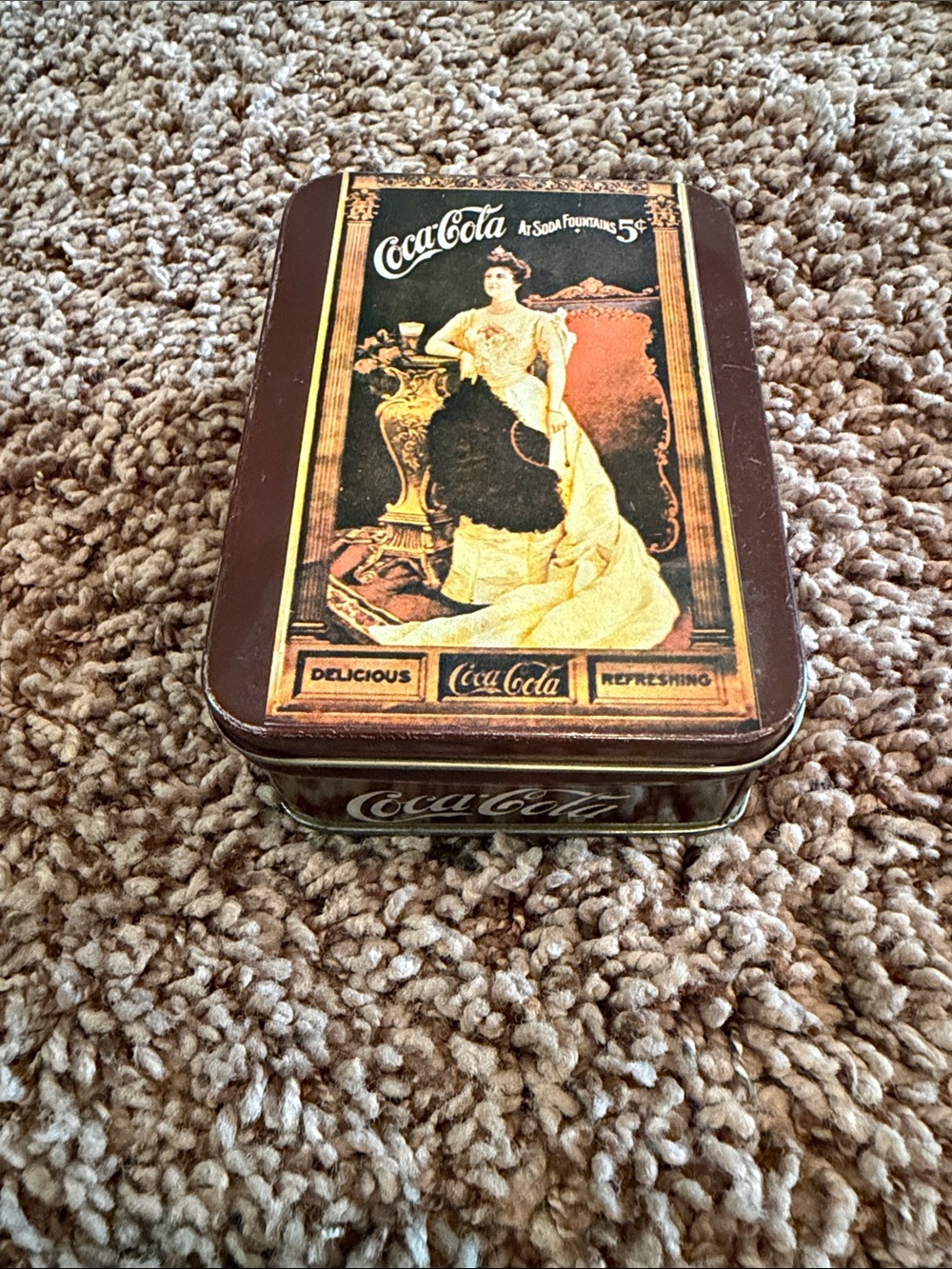 Coca-Cola small tin